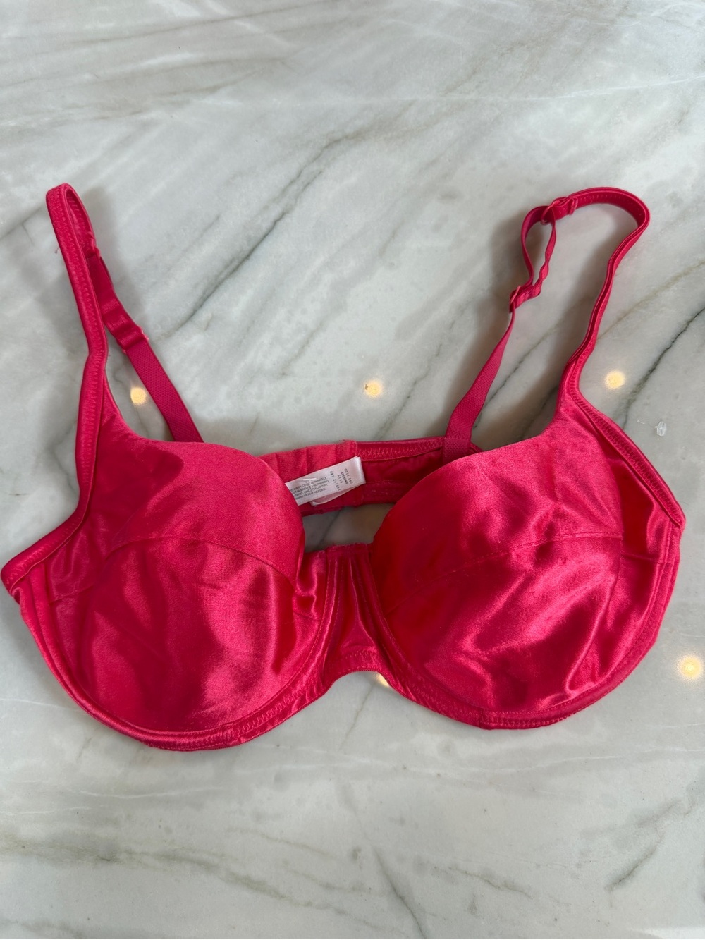 Vintage Victoriaโs Secret Second Skin Satin Bra 5515